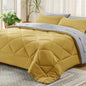 Reversible Queen Bed in a Bag with Comforters, Sheets, Pillowcases Queen King Full Twin