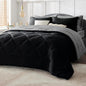 Reversible Queen Bed in a Bag with Comforters, Sheets, Pillowcases Queen King Full Twin