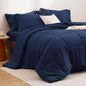 Reversible Queen Bed in a Bag with Comforters, Sheets, Pillowcases Queen King Full Twin