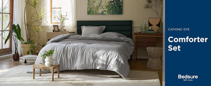 Soft Bedding for All Seasons, Cationic Dyed Bedding Set, All Sizes