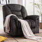 Swivel Rocker Recliner Chair Oversized Manual 360 Degree Swivel