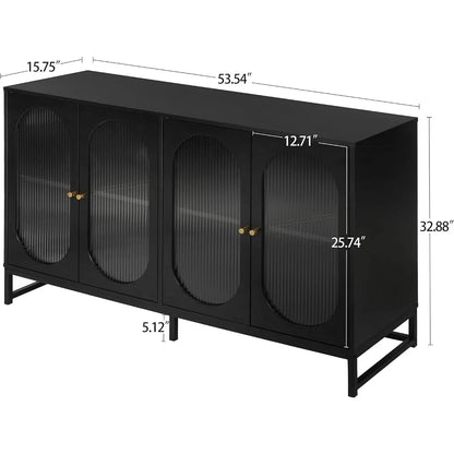 Freestanding Storage Cupboard Console Table