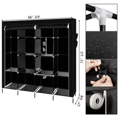 Dustproof Waterproof Portable Closet Wardrobe Storage