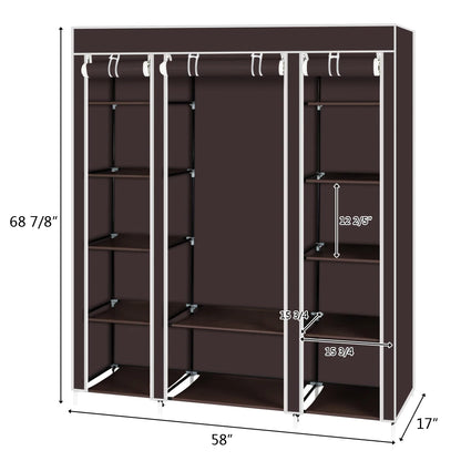 Dustproof Waterproof Portable Closet Wardrobe Storage