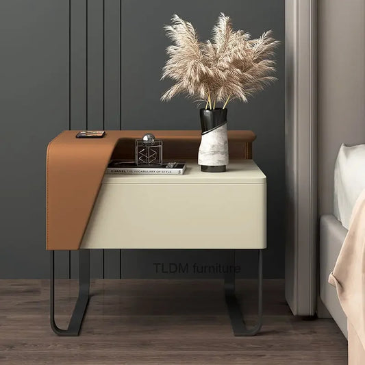 Bedside Table Modern Nordic Side Cabinet