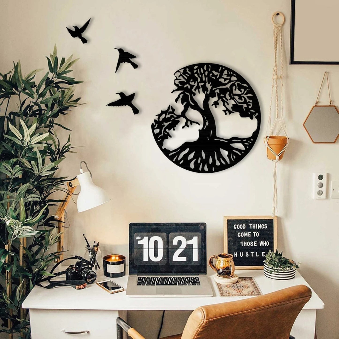 Wood Wall Decor Tree Of Life And Birds