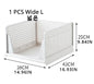 Clothes Storage Drawer Household Layered Storage Box Partition