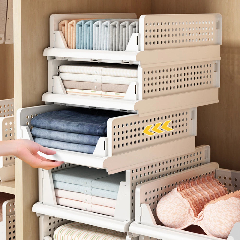 Clothes Storage Drawer Household Layered Storage Box Partition