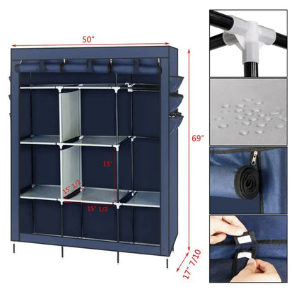 Dustproof Waterproof Portable Closet Wardrobe Storage