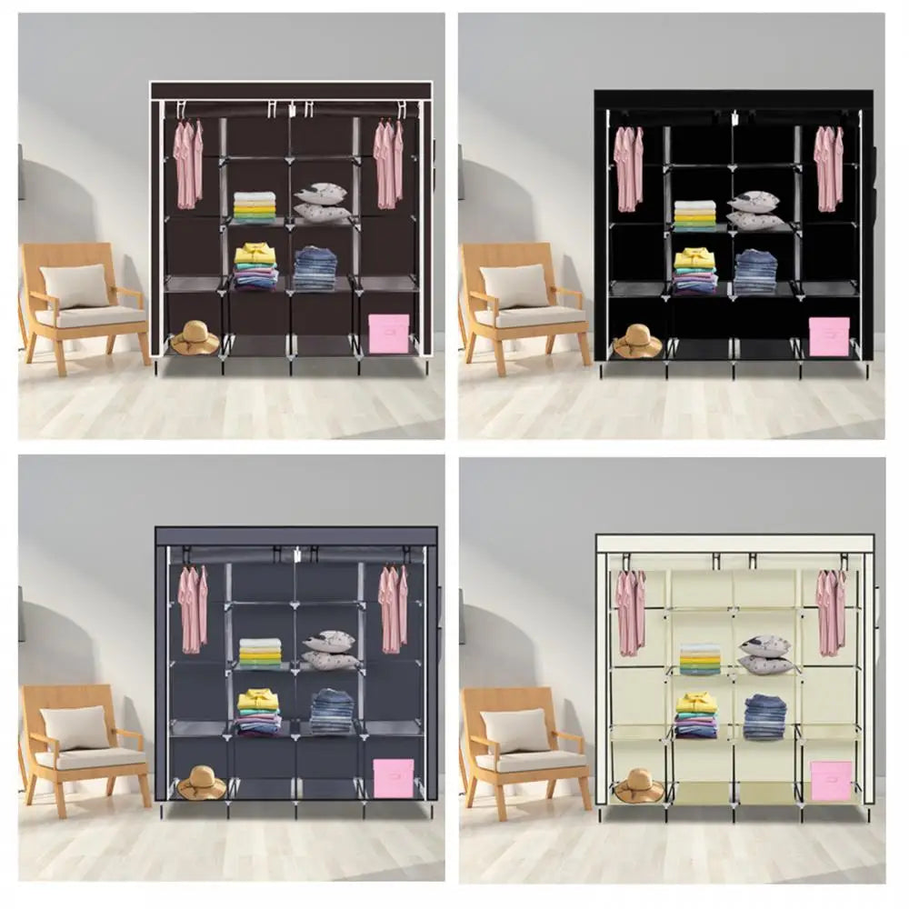 Dustproof Waterproof Portable Closet Wardrobe Storage