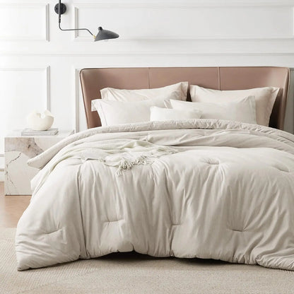 Soft Bedding for All Seasons, Cationic Dyed Bedding Set, All Sizes