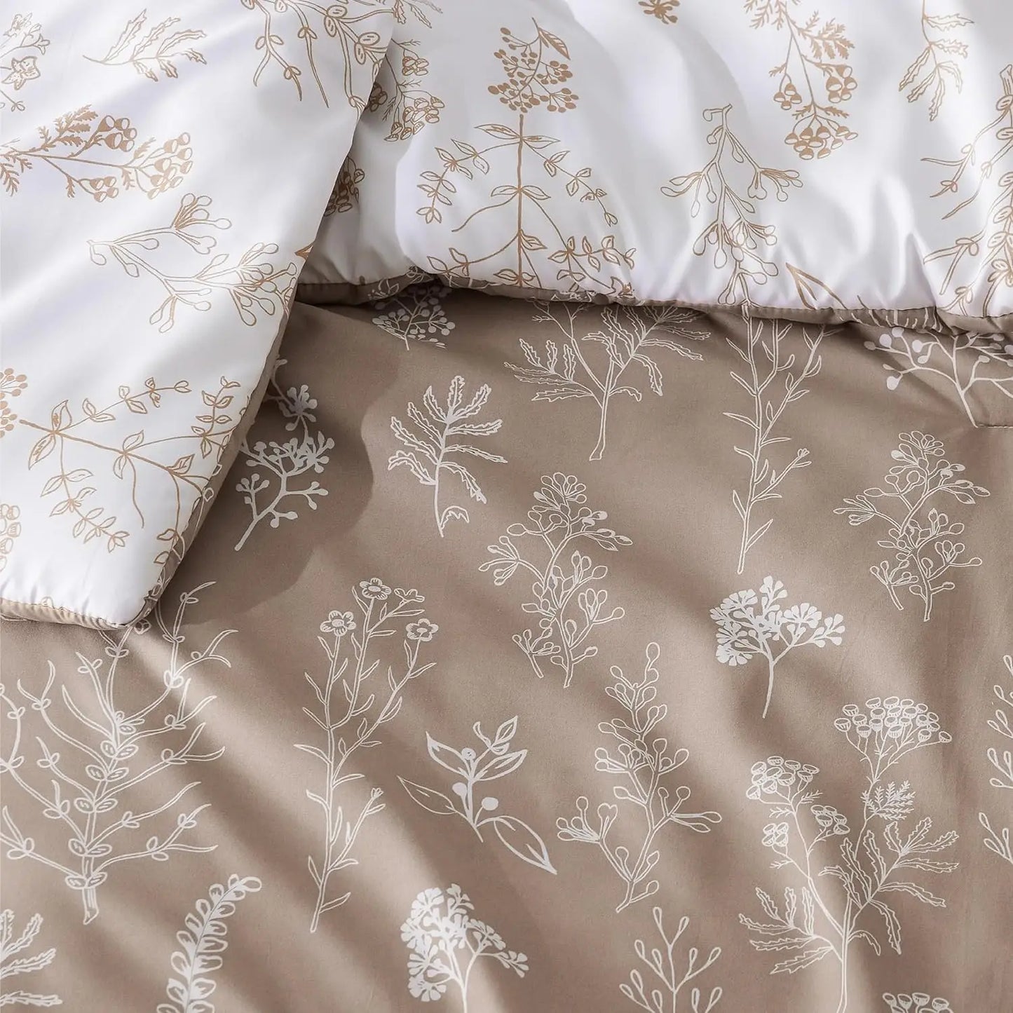 Bedsure Comforter Set - Cute Floral Bedding Comforter Sets