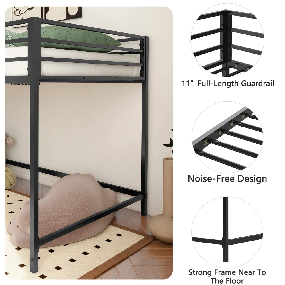 Junior Twin Loft Bunk Bedroom Furniture