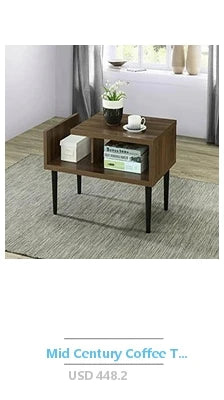 Modern Style 3-Piece Nesting Round Living Room End Tables