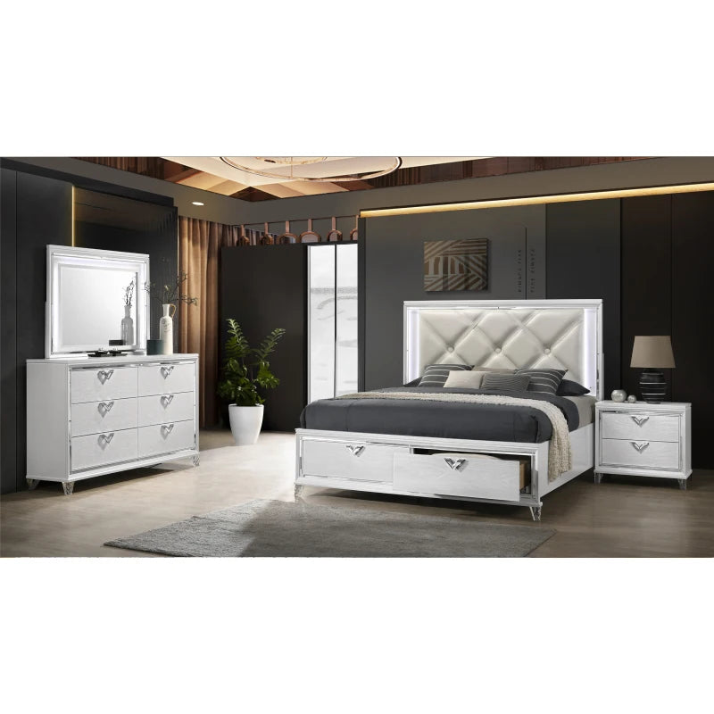 Roma Luxury style  Bedroom Set Vintage Elegance