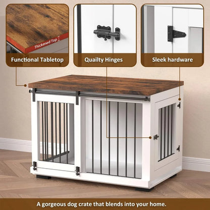 Dog Crate Furniture for Large Dogs Up to 60 lbs.37'' Wide