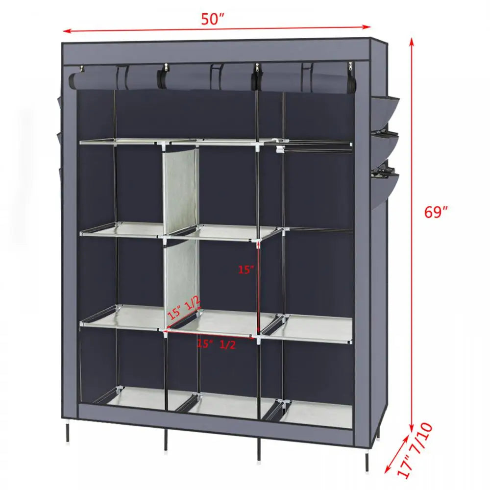 Dustproof Waterproof Portable Closet Wardrobe Storage