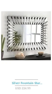 Irregular Mirror Asymmetrical Abstract Full Length Wall Decor