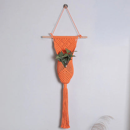 Macrame Woven Tapestry Bohemian Wall Hanging Tassel Fringe