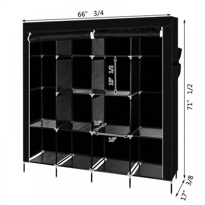 Dustproof Waterproof Portable Closet Wardrobe Storage