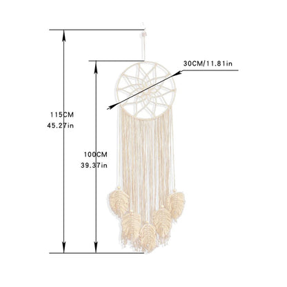 Macrame Woven Tapestry Bohemian Wall Hanging Tassel Fringe