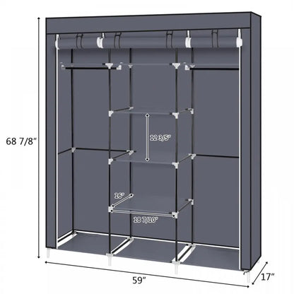 Dustproof Waterproof Portable Closet Wardrobe Storage